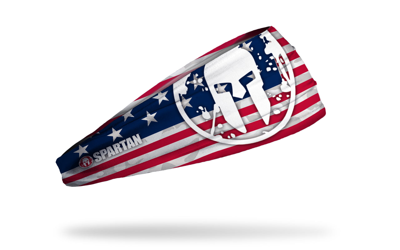 Spartan: USA Flag Headband