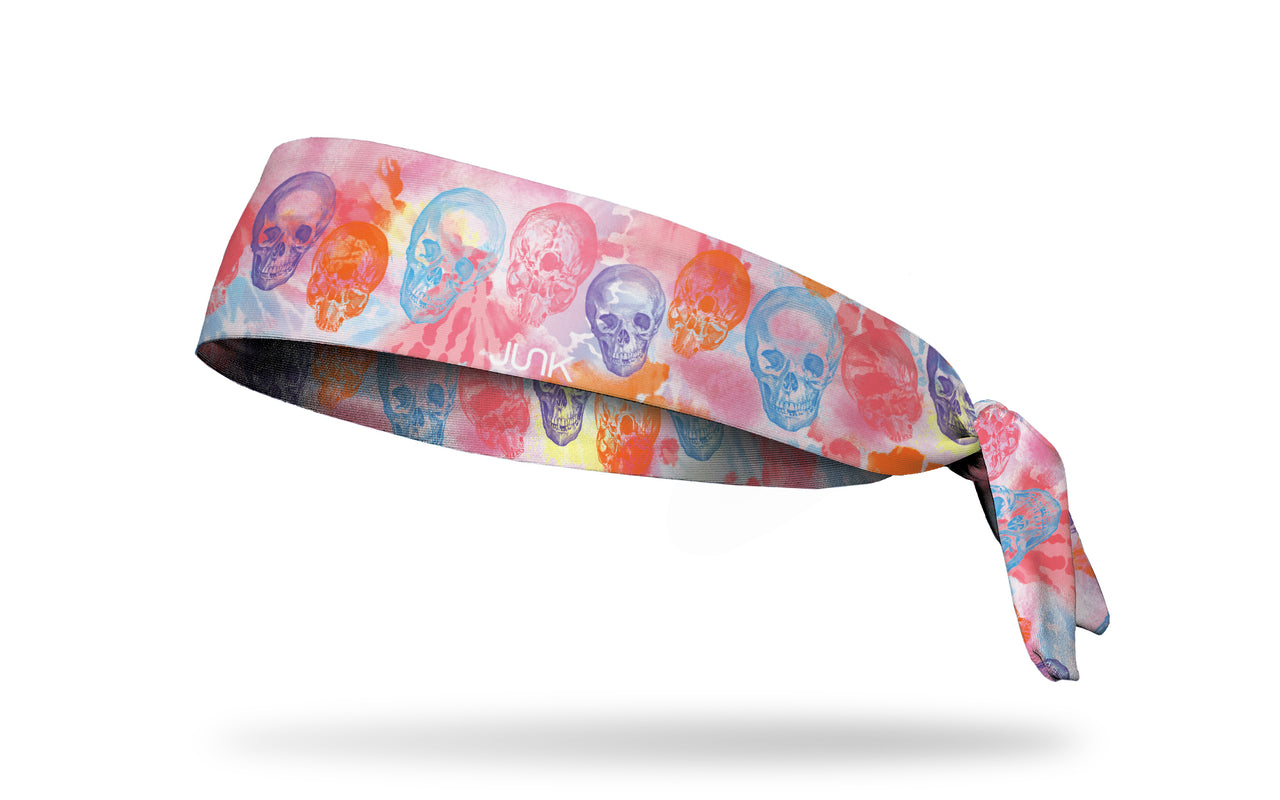 Sweet Skulls Tie Headband