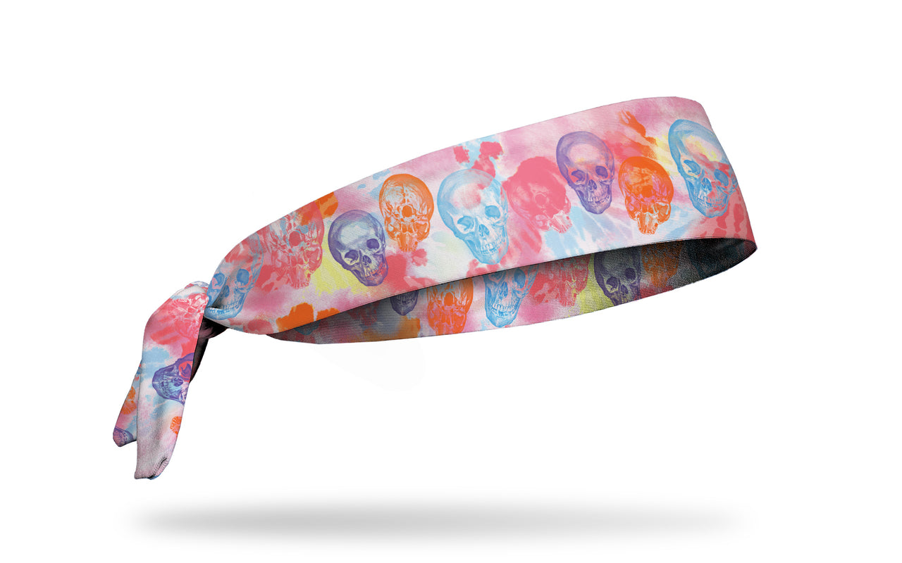 Sweet Skulls Tie Headband