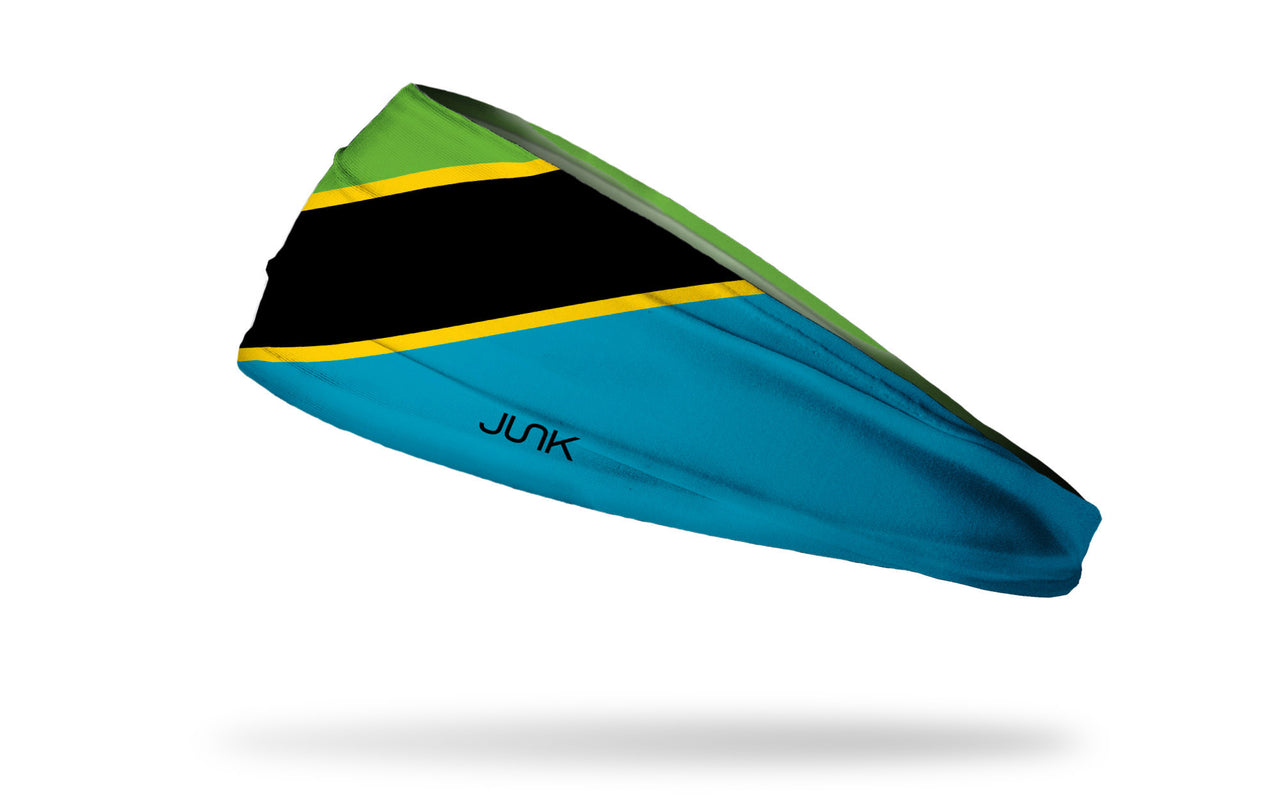 Tanzania Flag Headband