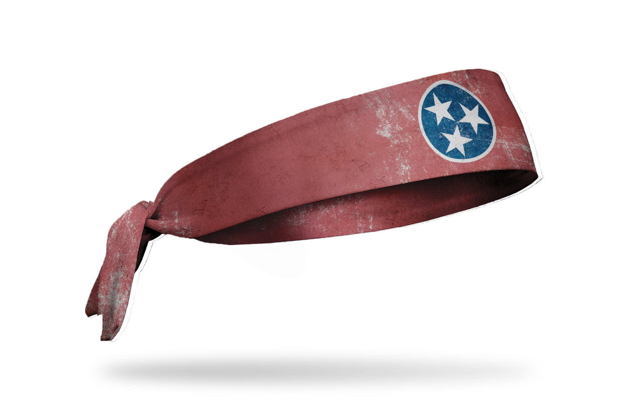 Tennessee Flag - Grunge Tie Headband