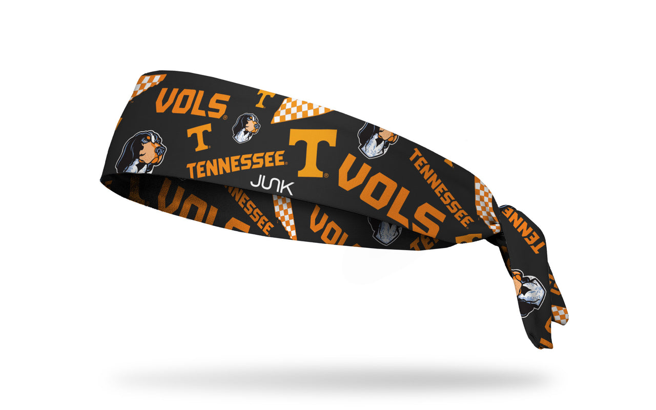 University of Tennessee: Overload Gray Tie Headband