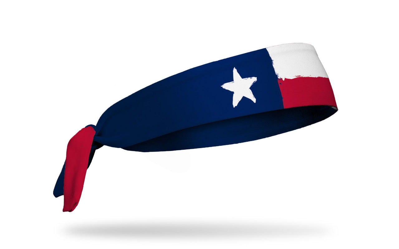 Texas Flag - Paint Tie Headband