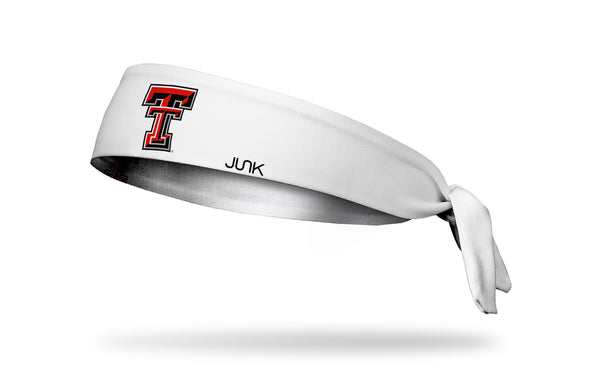 Texas Tech University: Logo White Tie Headband
