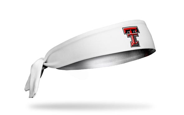 Texas Tech University: Logo White Tie Headband