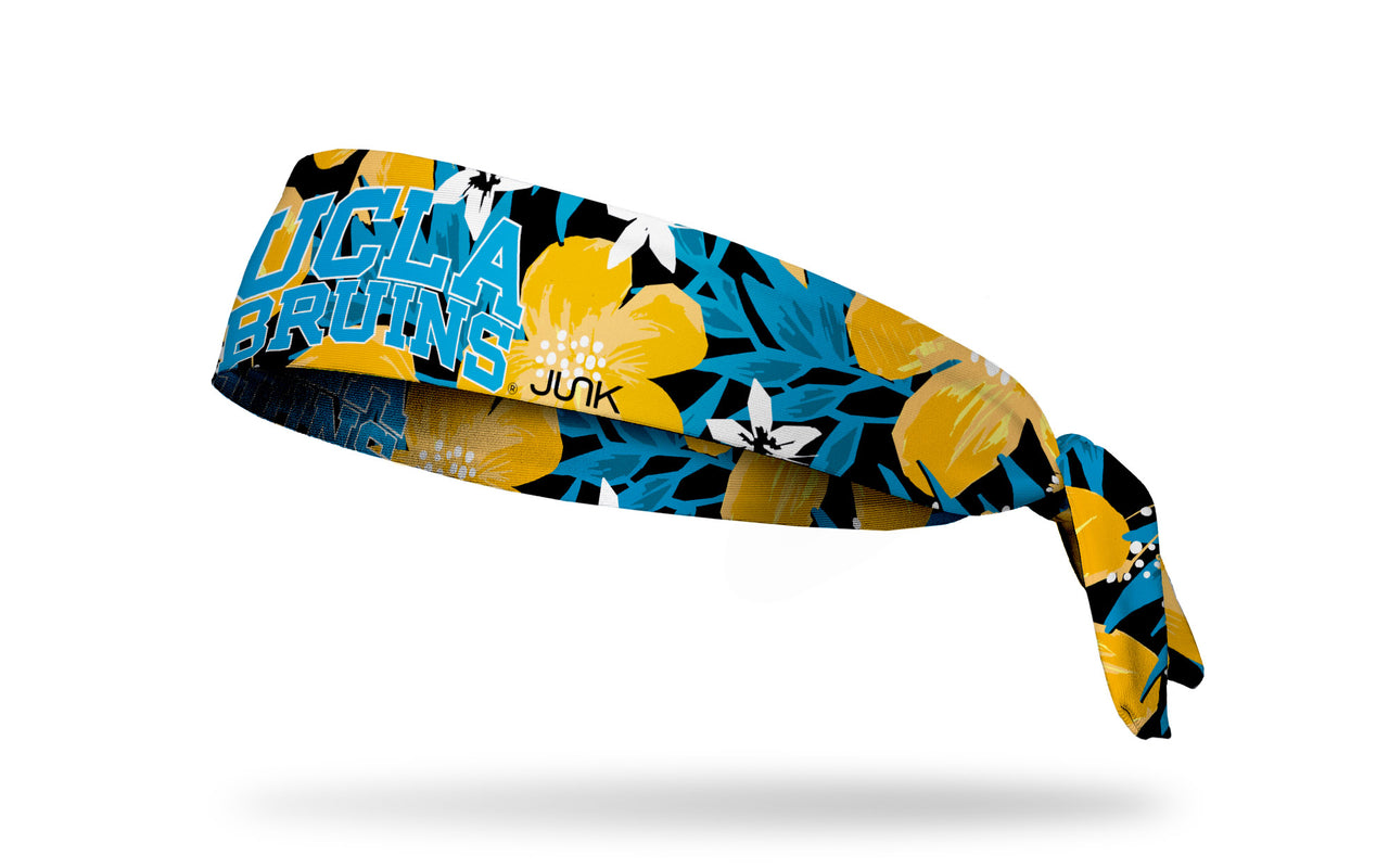UCLA: Bruins Floral Tie Headband
