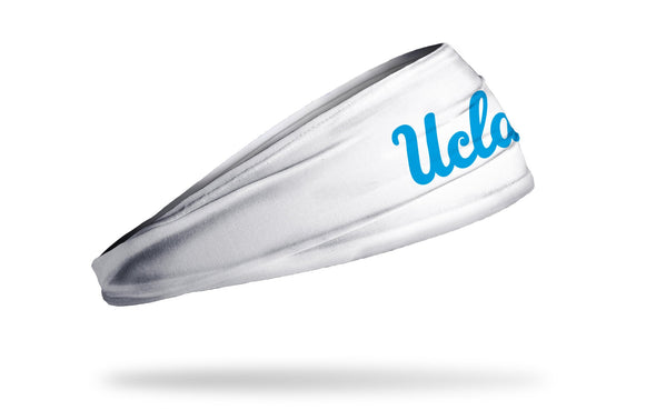 UCLA: Wordmark White Headband