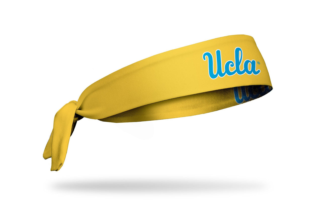 UCLA: Wordmark Gold Tie Headband