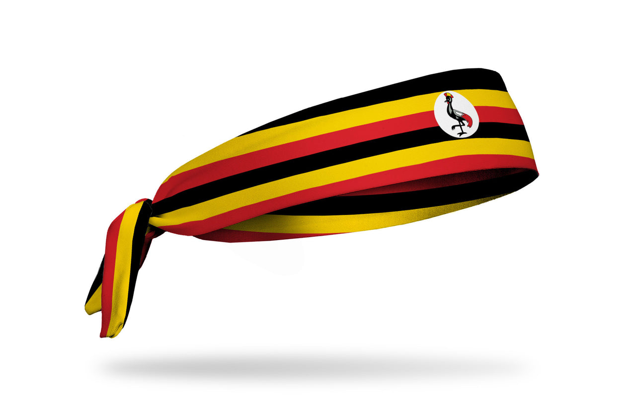 Uganda Flag Tie Headband