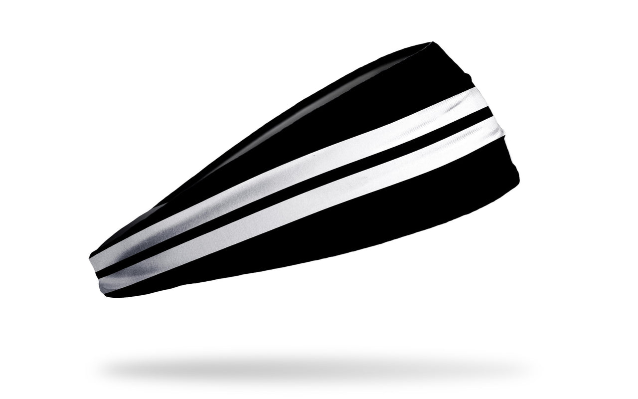 Varsity Stripe (Black) Headband