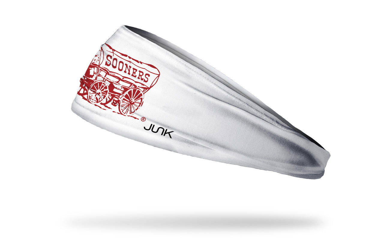 University of Oklahoma: Schooner White Big Bang Lite Headband