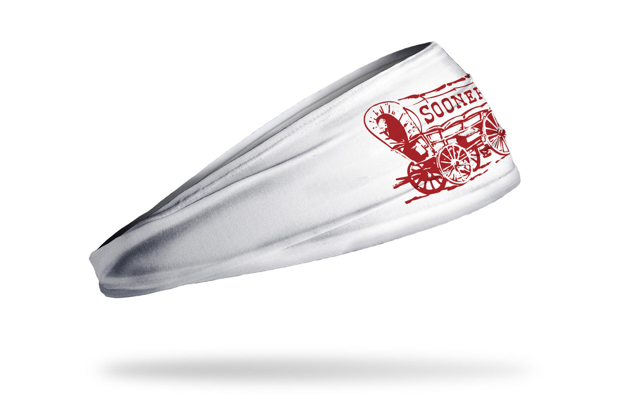 University of Oklahoma: Schooner White Big Bang Lite Headband