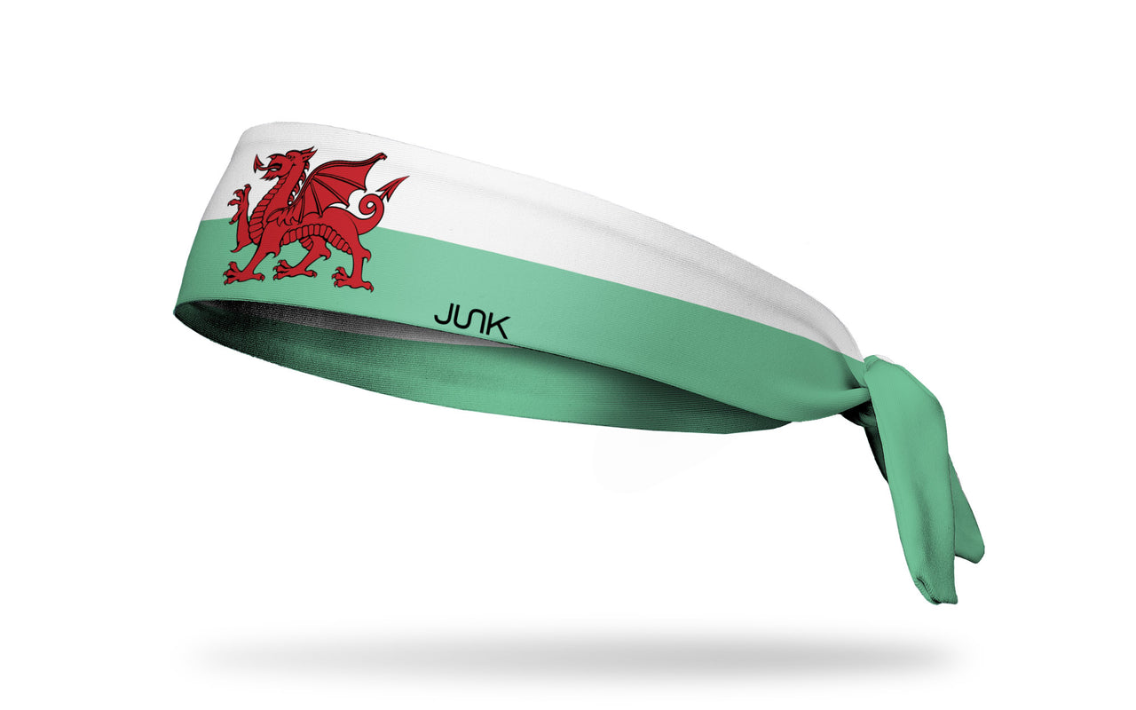 Wales Flag Tie Headband