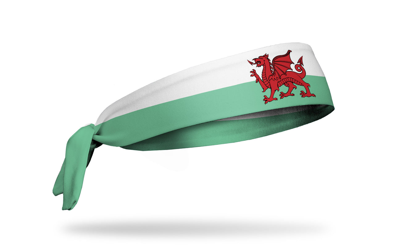 Wales Flag Tie Headband
