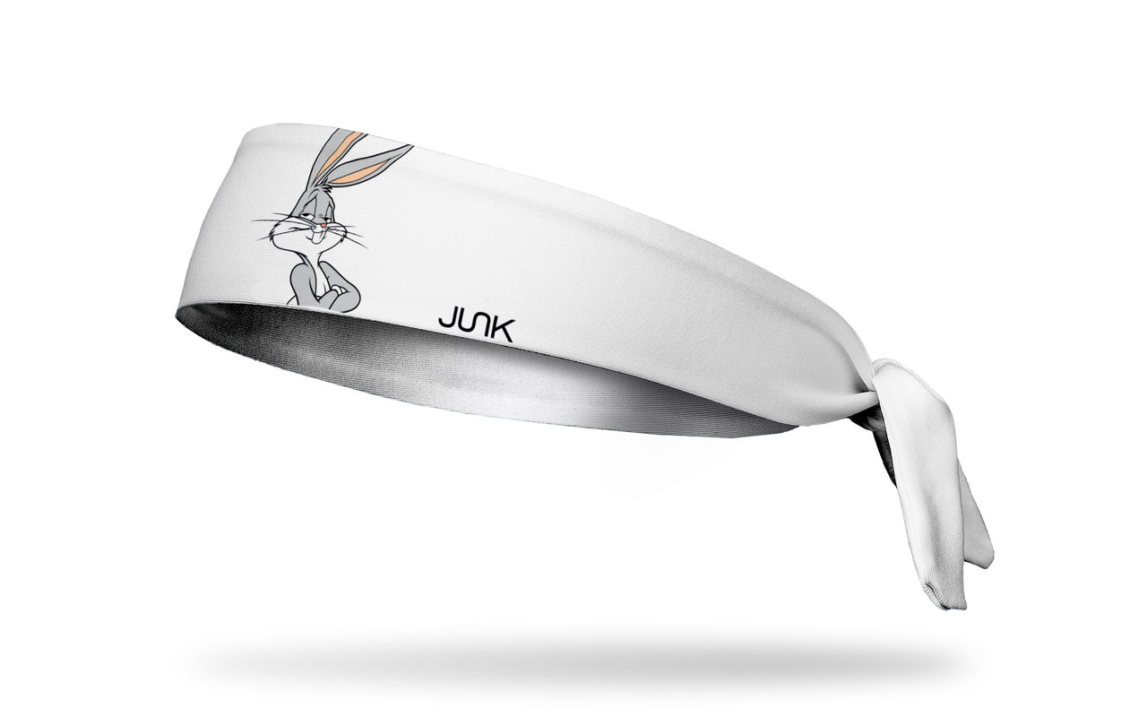 white headband with Looney Tunes Bugs bunny in full color