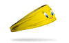 yellow headband with Looney Tunes Tweety Bird oversized face view design
