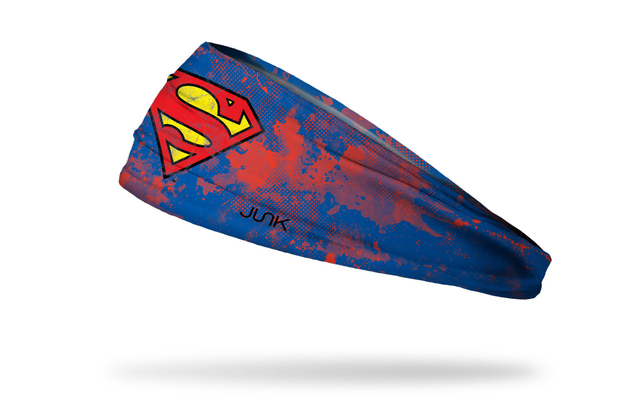 Warner Brothers Superman headband grunge