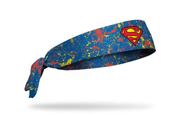 Warner Brothers Superman headband splatter