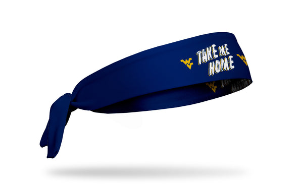West Virginia University: Take Me Home Tie Headband