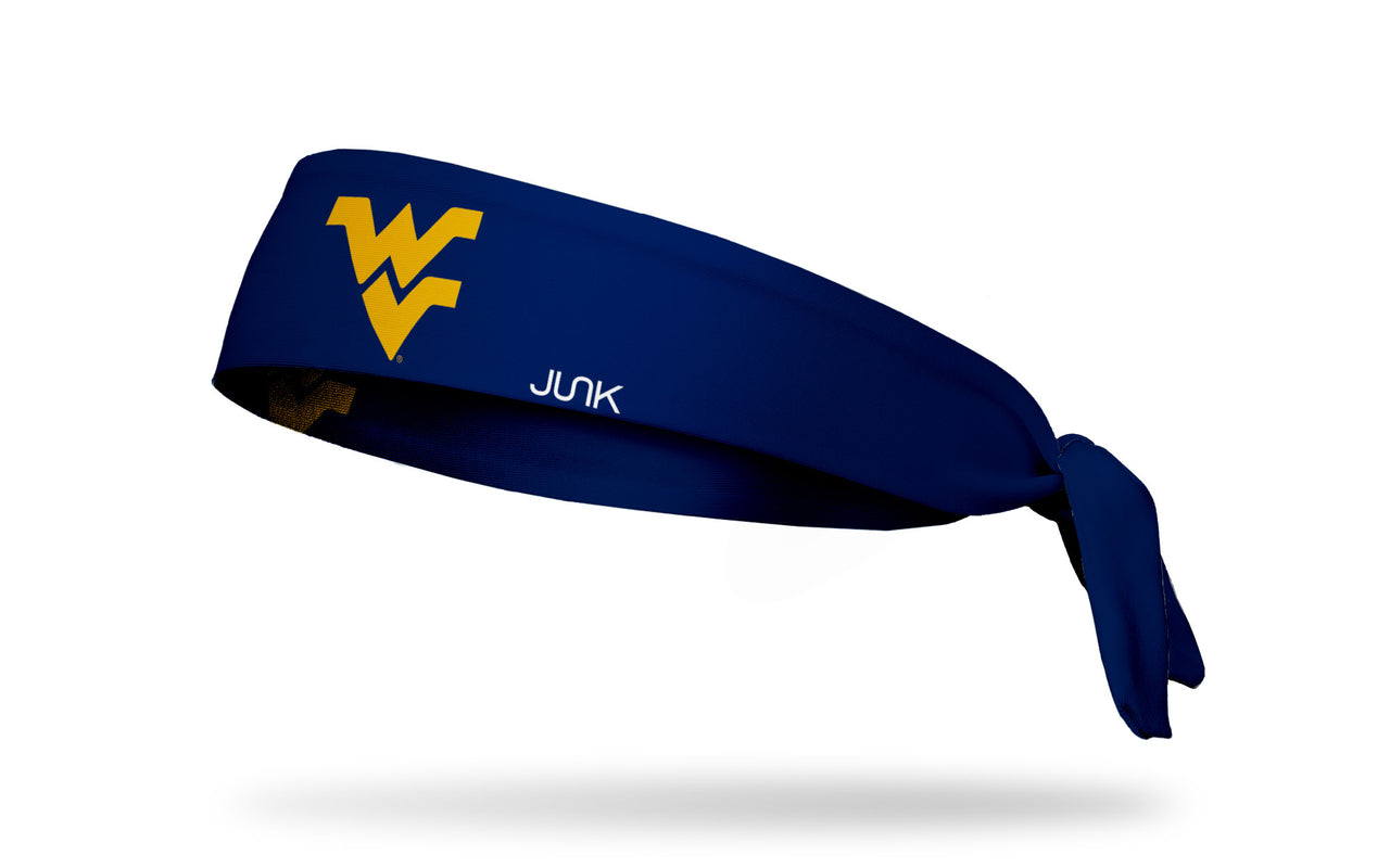 West Virginia University: Logo Navy Tie Headband