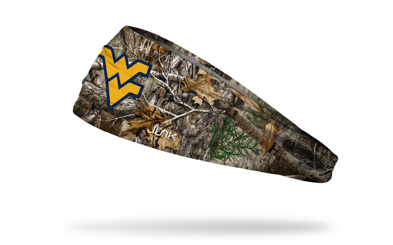 West Virginia University: Logo Realtree Edge Headband