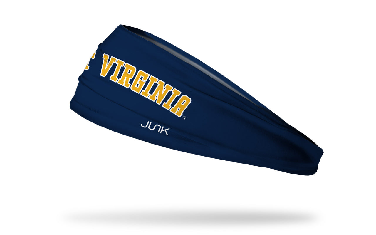 West Virginia University: Wordmark Navy Headband